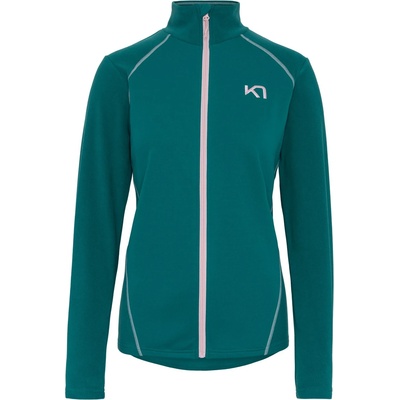 Kari Traa Дамско поларено яке Kari Traa Women's Kari Full Zip Fleece Training jacket - Peacock (103-2459-0714)