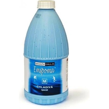 Emspoma chladivá modrá "M" masážní emulze 500 ml