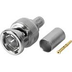 DeTech Конектор DeTech, BNC M, Straight, RG6, 75Ohm, 10 pcs. - 17169 (DE-17169)