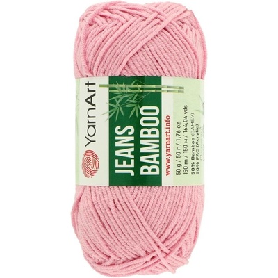 YarnArt Jeans Bamboo ružová 110