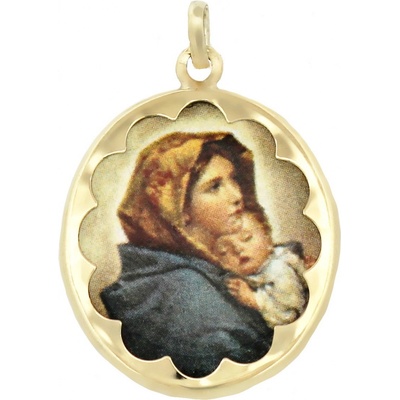 Leru Zlatá madonka malá smalt 09