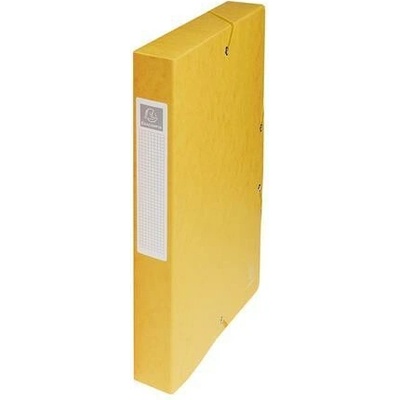 EXACOMPTA Doska s gumičkou A4 40 mm žltá