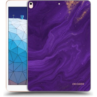 Picasee silikónový prehľadný obal pre Apple iPad Air 10.5 2019 3.gen Purple