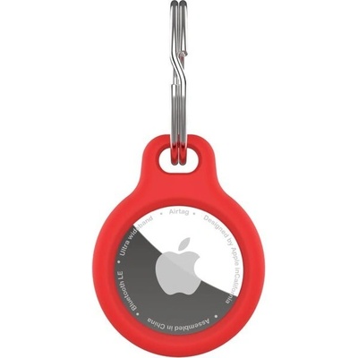 Fixed Silky puzdro Apple AirTag červené FIXSILD-756-RD