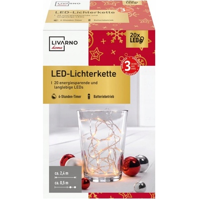Světelný řetěz 20 LED livarno home