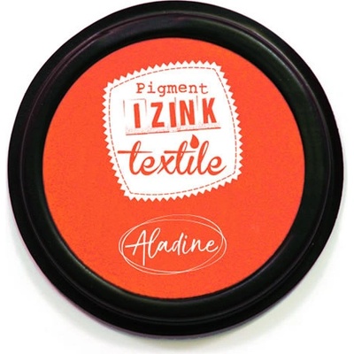 Aladine Razítkovací polštářek Izink Textile oranžová – Zboží Mobilmania