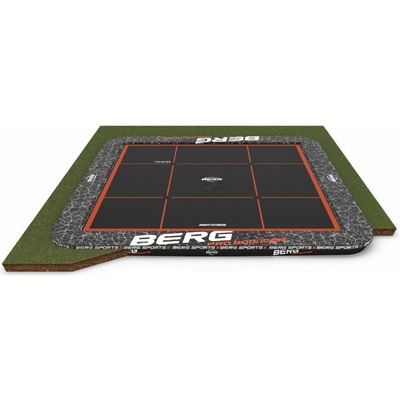 BERG SPORTS Ultim Pro Bouncer FlatGround 500 x 500 cm