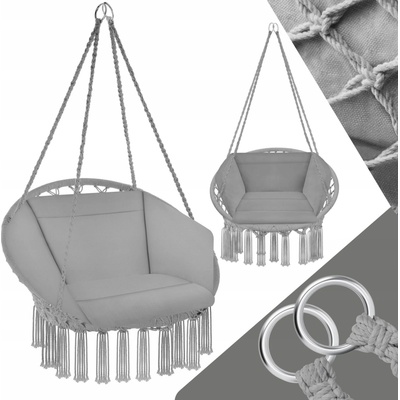 tectake 403204 grazia šedá