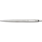Parker Химикалка, 0, 7 мм, бутон, сребърен клипс, корпус от неръждаема стомана, PARKER "Royal Jotter", синя 1953170 (1953170)