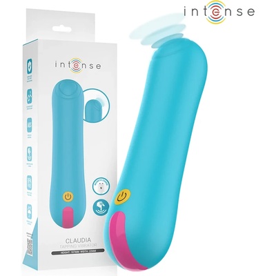 Потупващ мини вибратор, ритмична мощ, 14, 5см. - Intense Claudia (D-244437)
