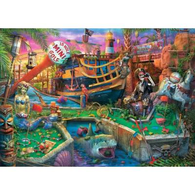 Ravensburger - Puzzle USA Jigsaw Nationals 26': Plundered Putt - 1 000 piese