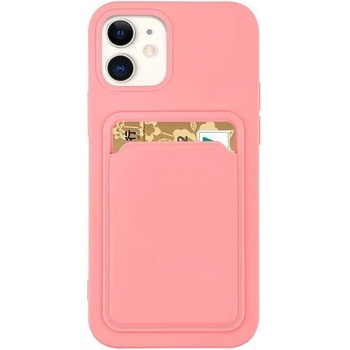 Pouzdro IZMAEL Card Case Apple iPhone XS růžové