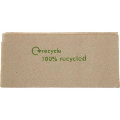 No Brand Obědové ubrousky z kraftového papíru recyklované 330 × 320mm 6000ks