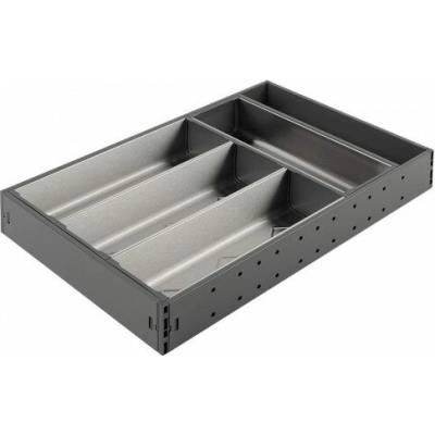 StrongMax příborník, sada 276/450mm, misky 4x264mm, šedá (StrongMax příborník, sada 276/450mm, misky 4x264mm, šedá)