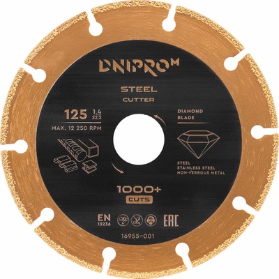 Dnipro-M Diamantový kotouč 125 x 22,2 mm 16955001