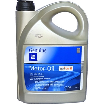 GM Fuel Economy Longlife 0W-20 5 l
