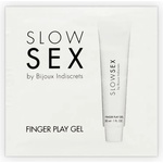 Bijoux indiscrets - bijoux slow sex Масажен гел bijoux - slow sex massage gel with finger play single dose
