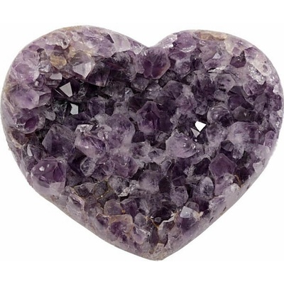 Nefertitis Ametyst drůza srdce AA kvalita 8 NF64063 - cca 11,5 x 11,2 cm, 826 g
