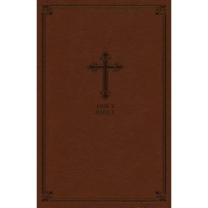 KJV, Value Thinline Bible, Compact, Leathersoft, Brown, Red Letter, Comfort Print | Thomas Nelson (ISBN: 9780785225874)