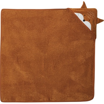 lupilu Dětská osuška s kapucí s BIO bavlnou 85 x 85 cm liška