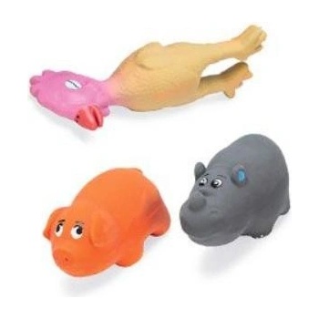 Karlie-Flamingo Hračka latexová pískací různé druhy 6 cm