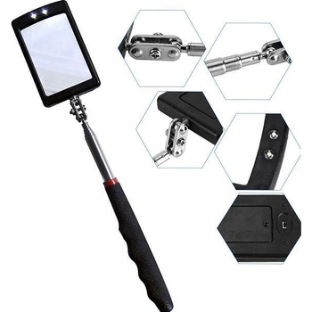 Image 1 of Paolo Телескопично огледало с led осветление (am37070)