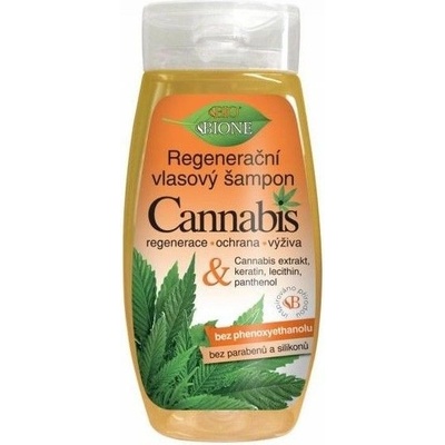 BC Bione Cosmetics Bio Cannabis regenerační výživný šampon 260 ml