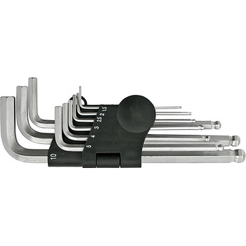 Strend Pro Sada imbusových kľúčov 9 dielna Hex s guličkou HK0045