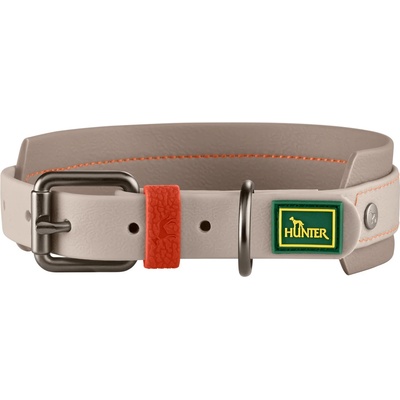 HUNTER Нашийник за куче Hunter Halsband Havanna Dog collar - Greige - размер L 48-56 cm (057-0527-0416)