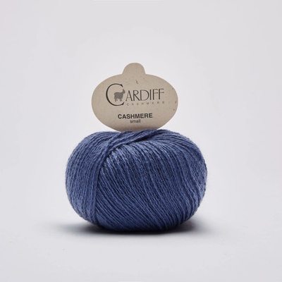 CASHMERE SMALL Cardiff Cashmere Farby CASHMERE: 544 tmavá šedomodrá