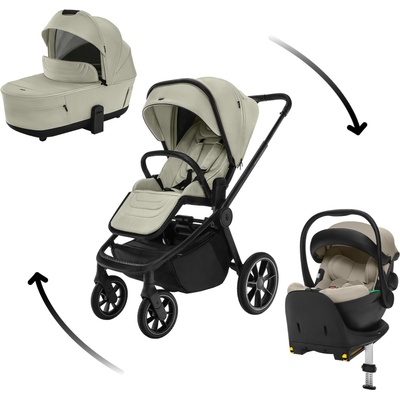 ZOPA Set Move Cross 5 + korba Move XL 5 + autosedačka + báze 2025 Boss Grey – Hledejceny.cz