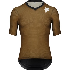 ASSOS Мъжка фланелка с къс ръкав за колоездене Assos Equipe RSR Jersey S11 Cycling jersey - Jupiter Gold - размер XL (056-3628-0415)