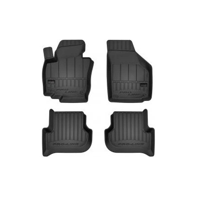 FroGum Гумени стелки Frogum Proline 3D съвместими с SKODA YETI (2009-2017) 4 ЧАСТИ