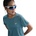 Nike Tempo Women's Dri-FIT Short-Sleeve Running Top - Smokey Blue