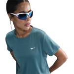 Nike Tempo Women's Dri-FIT Short-Sleeve Running Top - Smokey Blue