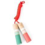 BS Toys Въже за скачане с дървена дръжка - розово (BS_GA379)