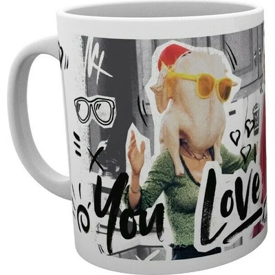 ABYstyle Чаша с термо ефект Abystyle Television: Friends - You Love Me (MGH0135)