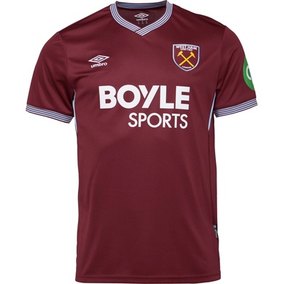 Umbro West Ham home SS SHIRT vínová,mix,biela