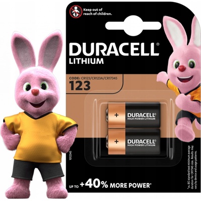 Duracell Ultra CR123A 2 ks 81510034