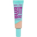 Rimmel London Kind & Free Blur It Out Mattifying Skin Tint ľahký zmatňujúci make-up na zmiešanú a mastnú pleť 163 golden vanilla 30 ml