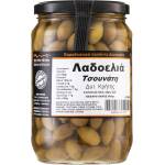 Raks Маслини сорт Tsounati в саламура от западната част на остров Крит, 465 g (Q1064 RS)