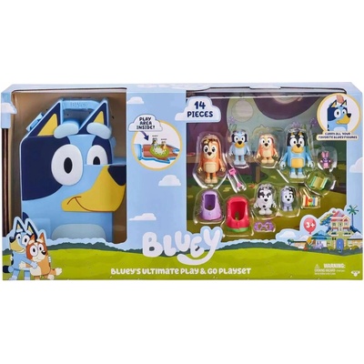 Moose Toys Bluey Sada figurek Bluey Přenosný Kufřík s figurkami – Hledejceny.cz