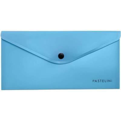 Obálka s drukem DL - PASTELINI modrá