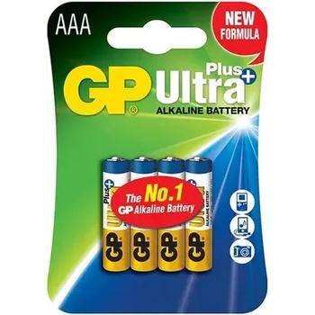 GP Batteries Алкална батерия gp ultra plus lr03 aaa /4 бр. в опаковка/ блистер 1.5v (gp-ba-24aup-u4)