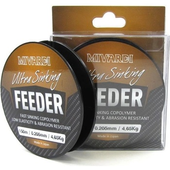 Mivardi Ultra Sinking Feeder 150 m 0,205 mm