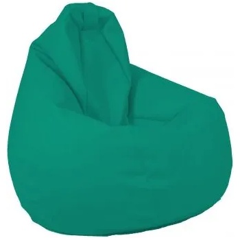 PUFRELAX Пуф, круша за деца 4-14 г. , 160л. Nirvana Light - Panama Smarald, Водоустойчив, Перящ се калъф, Пълнеж от Полистиролни перли (PUF-G-NL-PEX-SM)