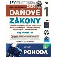 Daňové zákony 2026 (Díl 1.)