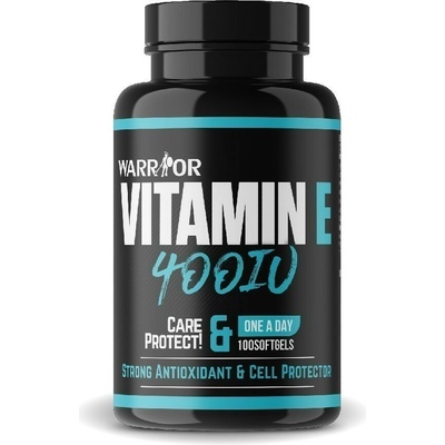 Warrior Vitamín E 400IU 100 Softgels