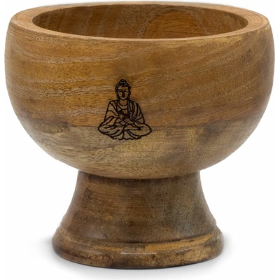 AWM Veľká Rituálna Miska na Vonné Tyčinky a Kužele 11x9 cm Budha