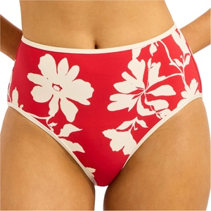 Seafolly Дамско бикини долнище Seafolly Mayflower High Waisted Pant Bikini bottom - Cosmo Red - размер 34 (EU) (150-6639-0212)